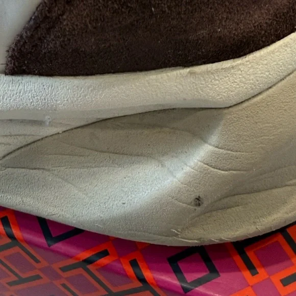 Tory Burch Tory Trainer White/Plum - Picture 9 of 13